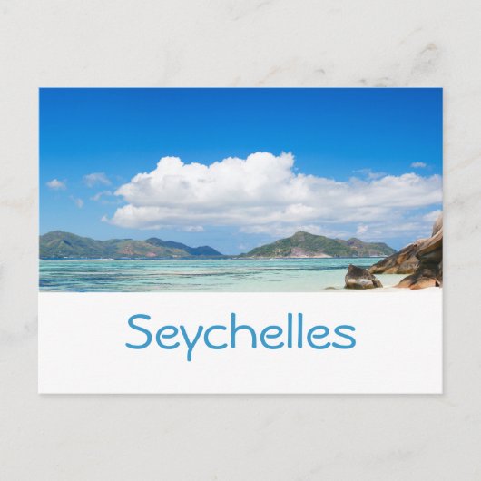 Carte Postale Seychelles (Devant)
