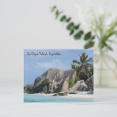 Carte postale Seychelles La Digue Island (Debout devant)
