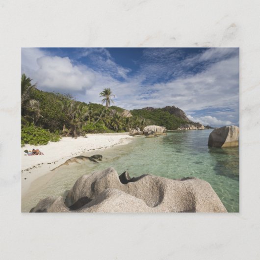 Carte Postale Seychelles, L'île de La Digue, L'Union Estate (Devant)