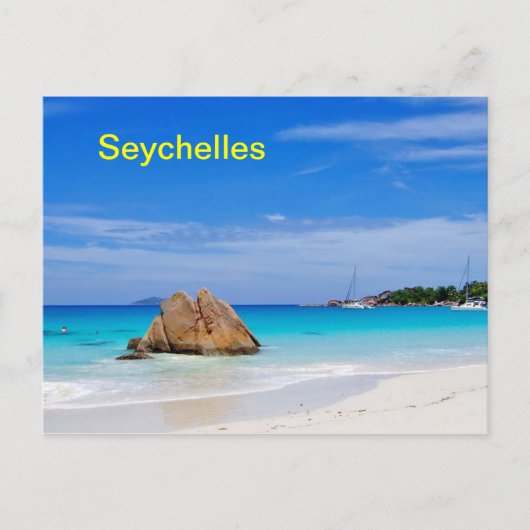 Carte postale seychelloise (Devant)