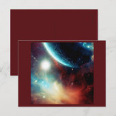 Carte Postale SF - Opéra spatial 3 (Devant / Derrière)