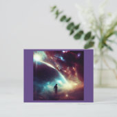 Carte Postale SF - Opéra spatial 4 (Debout devant)