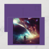 Carte Postale SF - Opéra spatial 4 (Devant / Derrière)