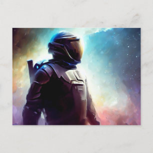 Carte Postale SF Space Hero 3