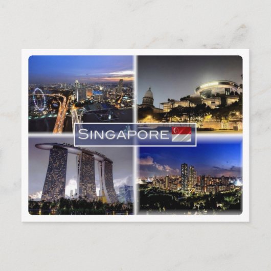 Carte Postale SG Singapour (Devant)