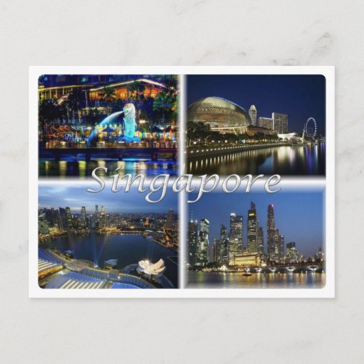 Carte Postale SG Singapour (Devant)