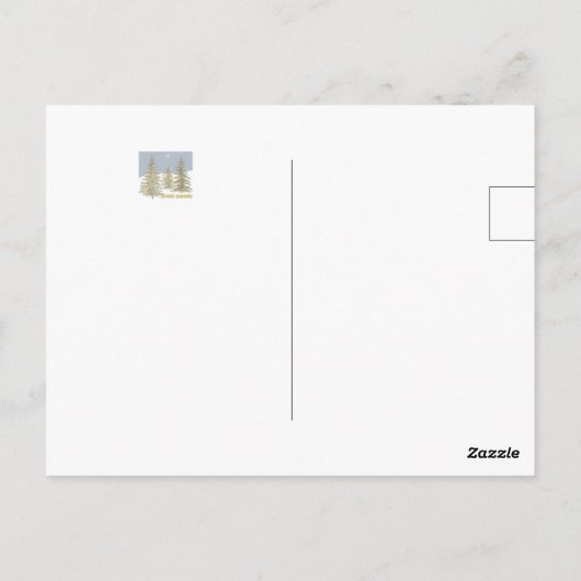 Carte Postale SG-Trees & Star (Dos)