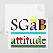 Carte Postale Sgab attitude (Devant / Derrière)