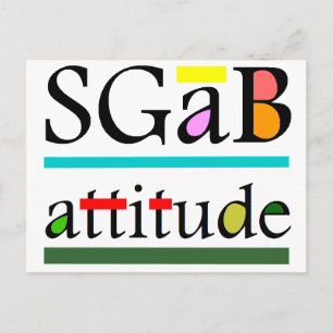 Carte Postale Sgab attitude