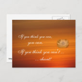 Carte postale SGI Bouddhiste Rappel De Chantage (Devant / Derrière)