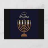 Carte Postale Shabat Shalom (Devant)