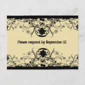 Carte postale Shabby Old West, teinte or (Devant)