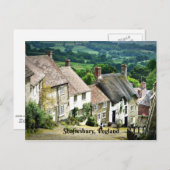 Carte Postale Shaftesbury, Angleterre (Devant / Derrière)