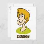 Carte Postale Shaggy Name Graphic (Devant / Derrière)