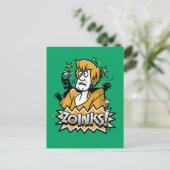 Carte Postale Shaggy "Zoinks !" Graphic halftone (Debout devant)