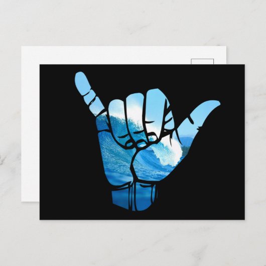 Carte Postale Shaka Sign (Devant / Derrière)