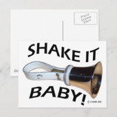 Carte Postale Shake It Baby ! (Devant / Derrière)