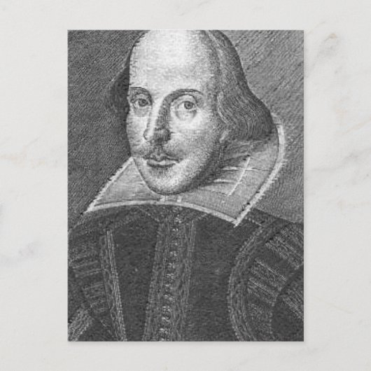 Carte Postale Shakespeare (Devant)