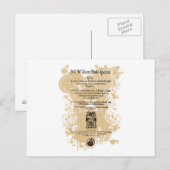 Carte Postale Shakespeare King Lear Quarto Pièce avant (Devant / Derrière)