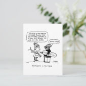 Carte Postale shakespeare sur les pentes (Debout devant)