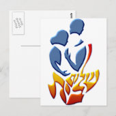 Carte Postale Shalom Bayit (Devant / Derrière)