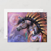 Carte postale Shaman (Devant / Derrière)