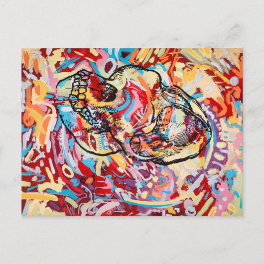 Carte Postale Shaman aveugle (Devant)