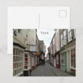 Carte Postale Shambles d'York (Devant / Derrière)