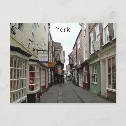 Carte Postale Shambles d'York (Devant)