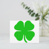 Carte Postale shamrock (Debout devant)