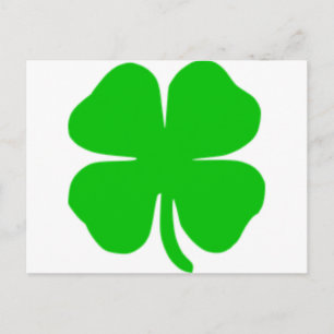 Carte Postale shamrock