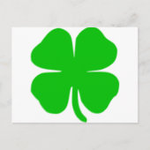 Carte Postale shamrock (Devant)