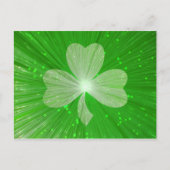 Carte postale shamrock (Devant)