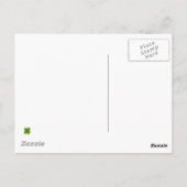 Carte Postale Shamrock (Dos)