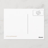 Carte postale shamrock (Dos)