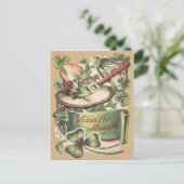 Carte Postale Shamrock Boucle Casquette Chillelagh (Debout devant)