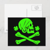 Carte Postale Shamrock d'Henry Every (Devant / Derrière)