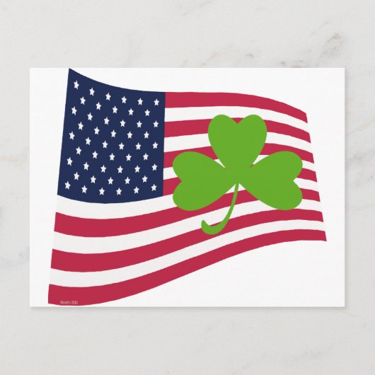 Carte Postale Shamrock - États-Unis (Devant)