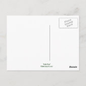 Carte postale Shamrock fée irlandaise (Dos)