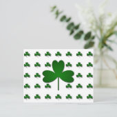CARTE POSTALE SHAMROCK IRLANDAIS (Debout devant)