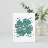 Carte Postale Shamrock irlandais (Debout devant)