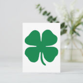 Carte Postale Shamrock irlandais (Debout devant)