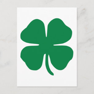 Carte Postale Shamrock irlandais