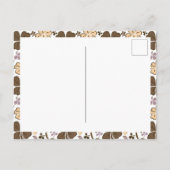 Carte Postale Shamrock Motif de la  St Patrick`s Day (Dos)