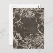 Carte Postale Shana Tova Rosh Hashana Nouvel An juif (Devant / Derrière)