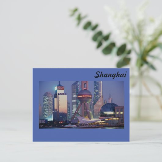 Carte Postale Shanghai (Debout devant)