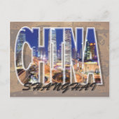 Carte postale Shanghai, Chine (Devant)