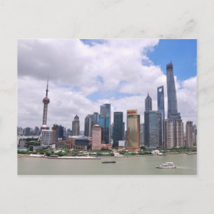 Carte Postale Shanghai, Chine