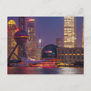 Carte Postale Shanghai, Chine