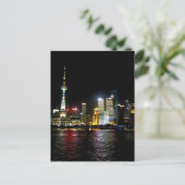 Carte Postale Shanghai la nuit (Debout devant)